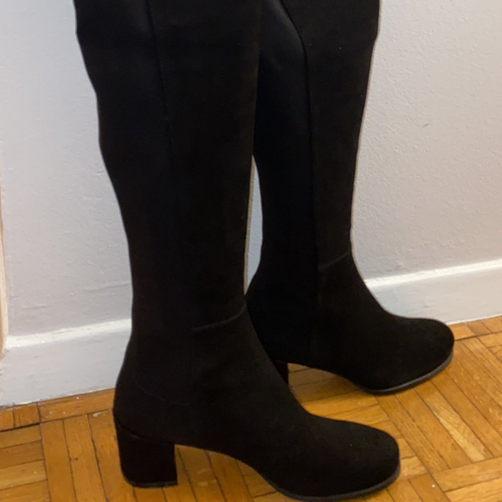 Stuart Weitzman 5050 Block Boots Size 5.5B